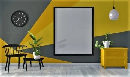 Wall Paint Design Ideas with Tape that Will Completley Transform a Room