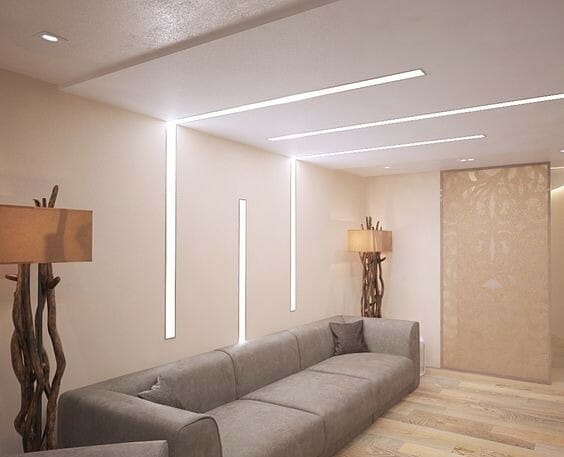 bedroom lighting without false ceiling